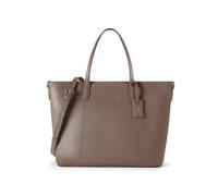 Lazarotti Bologna Leather Shopper Tasche Leder 31 cm grau