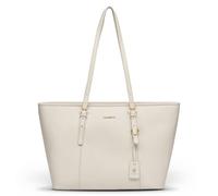 Lazarotti Bologna Leather Shopper Tasche Leder 35 cm beige