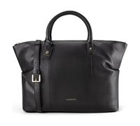 Lazarotti Bologna Leather Shopper Tasche Leder 36 cm schwarz