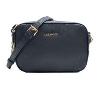 Lazarotti Bologna Leather Umhängetasche Leder 19 cm navy