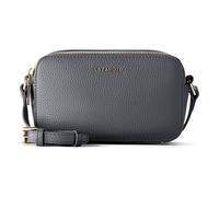 Lazarotti Bologna Leather Umhängetasche Leder 18 cm grau