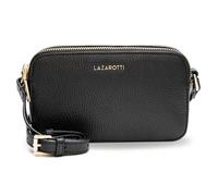 Lazarotti Bologna Leather Umhängetasche Leder 18 cm schwarz