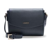 Lazarotti Bologna Leather Umhängetasche Leder 22 cm blau