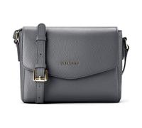 Lazarotti Bologna Leather Umhängetasche Leder 22 cm grau