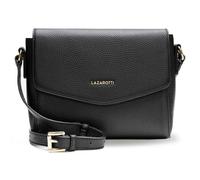 Lazarotti Bologna Leather Umhängetasche Leder 22 cm schwarz