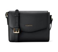 Lazarotti Bologna Leather Umhängetasche Leder 22 cm schwarz