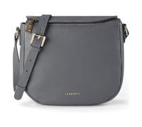 Lazarotti Bologna Leather Umhängetasche Leder 25 cm grau