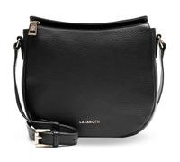 Lazarotti Bologna Leather Umhängetasche Leder 25 cm black (LZ03019-01) schwarz