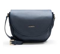 Lazarotti Bologna Leather Umhängetasche Leder 27 cm blau