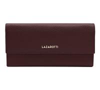 Lazarotti Bologna Leather Wallet With 12 Card Slots Burgundy