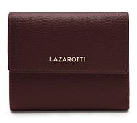 Lazarotti Bologna Leather Wallet With 8 Card Slots Burgundy