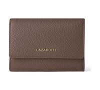 Geldbörse LAZAROTTI "Bologna Leather XL Geldbörse mit Zip-Around Fach Leder 14 cm", Damen, braun, Leder, Kleinlederwaren (46753845-0) braun