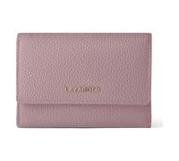 Geldbörse LAZAROTTI "Bologna Leather XL Geldbörse mit Zip-Around Fach Leder 14 cm", Damen, rosa, Leder, Kleinlederwaren (44658036-0) rosa