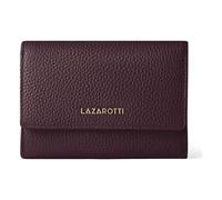 Geldbörse LAZAROTTI "Bologna Leather XL Geldbörse mit Zip-Around Fach Leder 14 cm", Damen, braun (bordeaux), Leder, Kleinlederwaren (61402640-0) bordeaux