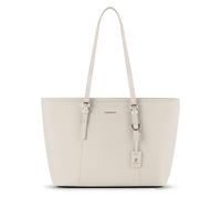 Lazarotti Bologna Leather XL Shopper Tasche Leder 35 cm beige