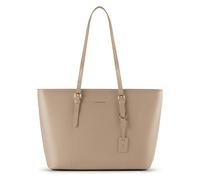 Lazarotti Bologna großer Damen Shopper aus Echt-Leder | Tote Bag mit längenverstellbaren Trägern | Schultertasche 35 cm