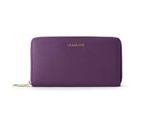 Lazarotti Bologna Leather XL Zip-Around Geldbörse Leder 19 cm lila