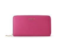 Lazarotti Bologna Leather XL Zip-Around Geldbörse Leder 19 cm pink