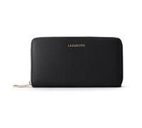 Lazarotti Bologna Leather XL Zip-Around Geldbörse Leder 19 cm schwarz