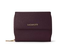 Geldbörse LAZAROTTI "Bologna Leather Zip-Around Geldbörse Leder 12 cm", Damen, bordeaux, Leder, Kleinlederwaren (90310626-0) bordeaux