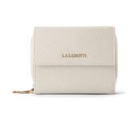 Geldbörse LAZAROTTI "Bologna Leather Zip-Around Geldbörse Leder 12 cm", Damen, weiß, Leder, Kleinlederwaren (51996538-0) weiß
