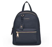 Lazarotti Bologna Leather City Rucksack Leder 27 cm blau