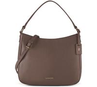 Lazarotti Bologna Leather1 Schultertasche Leder 27 cm grau