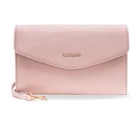 Lazarotti Bologna Leder Clutch | 23 cm mittelgroße Damen Umhängetasche | Hand-Tasche mit abnehmbarem & verstellbarem Schulterriemen