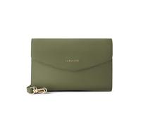 Lazarotti Bologna Leder Clutch | 23 cm mittelgroße Damen Umhängetasche | Hand-Tasche mit abnehmbarem & verstellbarem Schulterriemen