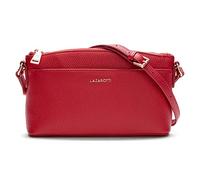 Lazarotti Bologna Leather Crossbody Bag Red