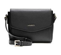Lazarotti Bologna Leder Umhängetasche Damen | verstellbarer Schultergurt | mittelgroße Crossbody Bag | Schultertasche 22 cm