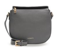 Lazarotti Bologna Leather Umhängetasche Leder 25 cm grau