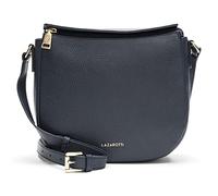 Lazarotti Bologna Leather Umhängetasche Leder 25 cm blau