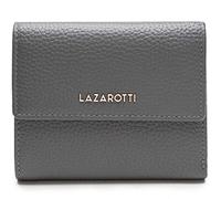 Lazarotti Bologna mittelgroße Leder Geldbörse Damen | mit Druckknopf, 8 Kartenfächer, Münzfach, RFID-Schutz | 12 x 10 x 3 cm (2 Breiten einstellbar)
