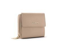 Lazarotti Bologna mittelgroße Leder Geldbörse Damen | mit Druckknopf, Reißverschlussfach, 9 Kartenfächer, RFID-Schutz | 12 x 10 x 4 cm