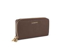 Lazarotti Bologna XL Leder Geldbörse Damen | 2 große Reißverschlussfächer, 20 Kartenfächer, Münzfach, RFID-Schutz | 20 x 4 x 11 cm