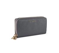 Lazarotti Geldbörse Bologna – Leder, RFID-Schutz, 20 cm, Grau