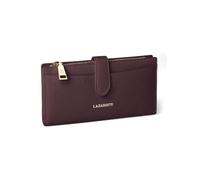 Lazarotti Bologna XL Leder Geldbörse Damen| großes Reißverschlussfach | 24 Kartenfächer & Münzfach| RFID Schutz| 20 x 2 x 10 cm