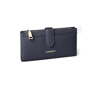 Lazarotti Bologna XL Leder Geldbörse Damen| großes Reißverschlussfach | 24 Kartenfächer & Münzfach| RFID Schutz| 20 x 2 x 10 cm