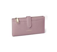 Lazarotti Bologna XL Leder Geldbörse Damen| großes Reißverschlussfach | 24 Kartenfächer & Münzfach| RFID Schutz| 20 x 2 x 10 cm
