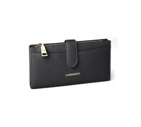 Lazarotti Bologna XL Leder Geldbörse Damen| großes Reißverschlussfach | 24 Kartenfächer & Münzfach| RFID Schutz| 20 x 2 x 10 cm