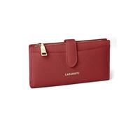 Lazarotti Bologna XL Leder Geldbörse Damen| großes Reißverschlussfach | 24 Kartenfächer & Münzfach| RFID Schutz| 20 x 2 x 10 cm