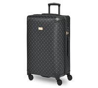 Lazarotti großer Ckeck-in Koffer | XL Trolley 50 x 32 x 79 cm | leichtes hybrides Material mit Logo Druck & Eckenschutz | 4 Doppelrollen & TSA-Schloss für Damen & Herren (Palermo)
