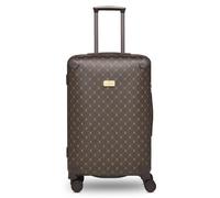 Lazarotti Palermo 4 Rollen Trolley M 66 cm braun