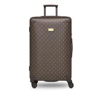 Lazarotti großer Ckeck-in Koffer | XL Trolley 50 x 32 x 79 cm | leichtes hybrides Material mit Logo Druck & Eckenschutz | 4 Doppelrollen & TSA-Schloss für Damen & Herren (Palermo)