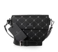 Lazarotti Palermo Umhängetasche Damen | verstellbarer Schultergurt | Halfmoon Bag 21cm