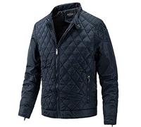 LAZIRO Jacke MäNner Herbst Und Winter Neue Feste Farbe Stehkragen Jacke MäNner Casual Jacke DüNne Baumwolle Jacke MäNner