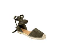 Lazzboy Espadrilles Für Damen Keilabsatz Sandalen Plateau Wedges Sandaletten Mit Geschlossene Sommerschuhe Sommer Pumps Frauen Schuhe Keilsandalen Absatz Espandrillos (Grün,40)
