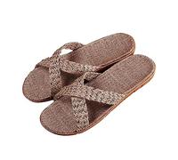 Lazzboy Hausschuhe Damen Slippers Slides Sommer Slide Plateau Pantoletten Sohle Für Drinnen Und Draußen Badeschuhe Schlappen Badeschlappen Strand Sandalen Frauen Latschen Outdoor (X-Grau,39)