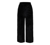 Lazzboy Jogginghose Damen Sporthose Frauen Gold Samt Hose Lose Weites Bein Mit Weitem Causal Pant Lang Yoga Hosen Freizeithose Laufhosen Trainingshose S-6XL (Schwarz,L)